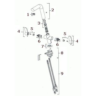 Franke Cresta Tap Parts