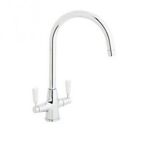 Lamona Chrome and White Victorian Tap4801