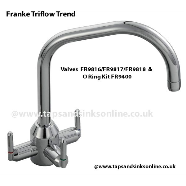 Franke Triflow Professional Trend O Ring Kit FR9806 Genuine Taps And