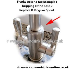 Franke Ascona Tap Dripping at the Base