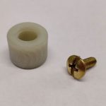 Tap Handle Insert White & Screw 133.0251.372 SP3807