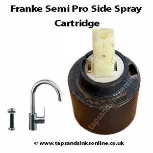 Franke Semi Pro side spray cartridge with tap